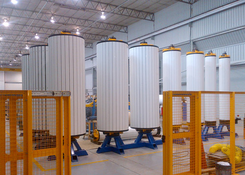 Winding mandrel shop